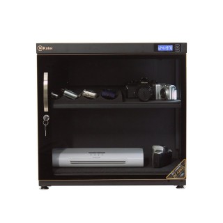 Tủ chống ẩm chuyên dụng Nikatei NC-120HS, viền nhôm mạ vàng (120 lít)